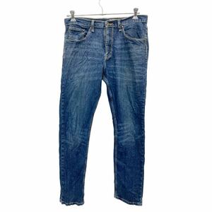 Wrangler Denim pants W34 Wrangler regular taper indigo old clothes . America buying up 2405-854