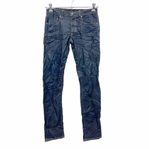 UNIQLO JEANS デニムパンツ W29 ユニクロ スリム インディゴ 古着卸 アメリカ仕入 2405-976