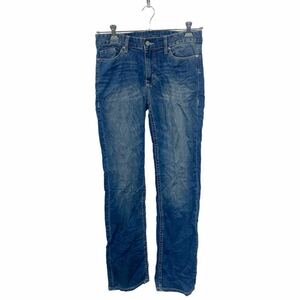 Calvin Klein Jeans デニムパンツ W28 カルバンクライン ストレート ブルー 古着卸 アメリカ仕入 2405-1063