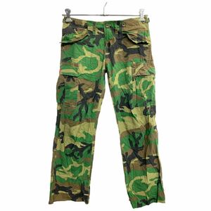 MOLECULE work pants W32 lady's L size camouflage camouflage old clothes . America buying up 2404-964
