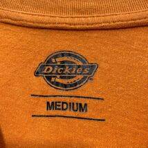 Dickies 半袖 プリントTシャツ M オレンジ ディッキーズ クルーネック 古着卸 アメリカ仕入 a604-7479_画像8