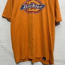 Dickies 半袖 プリントTシャツ M オレンジ ディッキーズ クルーネック 古着卸 アメリカ仕入 a604-7479_画像3