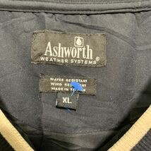 Ashworth ナイロンベスト XL ブラック ビッグサイズ Ｖネック 古着卸 アメリカ仕入 a604-7669_画像7