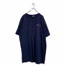 DELTA 半袖 プリント Tシャツ XL ネイビー デルタ ビッグサイズ クルーネック 古着卸 アメリカ仕入 a605-5062_画像1