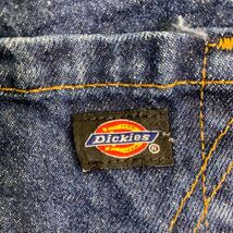 Dickies デニムパンツ W36 ディッキーズ 裏地付き ビッグサイズ インディゴ コットン メキシコ製 古着卸 アメリカ仕入 2405-180_画像9