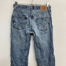 Levi's 505 デニムパンツ W34 リーバイス レギュラーフィット ブルー コットン 古着卸 アメリカ仕入 2405-242_画像7