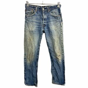 Levi's 501 デニムパンツ W33 リーバイス ボタンフライ ブルー 古着卸 アメリカ仕入 2405-218