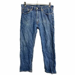 Levi's 505 デニムパンツ W36 リーバイス レギュラーフィット ビッグサイズ ブルー コットン 古着卸 アメリカ仕入 2405-266