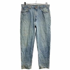 Levi's 550 Denim pants W38 Levi's relax big size light blue cotton Mexico made old clothes . America buying up 2405-267