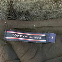 TOMMY HILFIGER ジップアップ ジャケット L ブラック トミーヒルフィガー 襟ボア 古着卸 アメリカ仕入 a605-6067_画像10