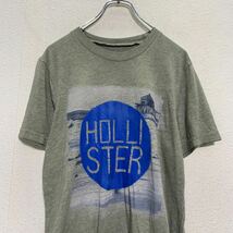 半袖 プリントTシャツ L レディース グレー クルーネック HOLLISTER 古着卸 アメリカ仕入 a605-6134_画像2