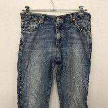 Wrangler デニムパンツ W33 ラングラー ブルー コットン 古着卸 アメリカ仕入 2405-395_画像2