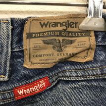 Wrangler デニムパンツ W36 ラングラー ビッグサイズ ブルー コットン メキシコ製 古着卸 アメリカ仕入 2405-399_画像9