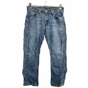 Levi's 514 デニムパンツ W33 リーバイス スリムストレート ブルー コットン 古着卸 アメリカ仕入 2405-429