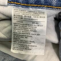 Levi's 505 デニムパンツ W38 リーバイス レギュラー ビッグサイズ ライトブルー コットン メキシコ製 古着卸 アメリカ仕入 2405-452_画像10