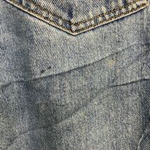 Levi's 505 デニムパンツ W38 リーバイス レギュラー ビッグサイズ ライトブルー コットン メキシコ製 古着卸 アメリカ仕入 2405-452_画像8