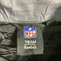 NFL ナイロン ジャケット 2XL ブラック ビッグサイズ ジップアップ トラ 古着卸 アメリカ仕入 a605-6184_画像7