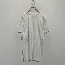 S EFEKT 半袖 プリントTシャツ XL～ ホワイト ビッグサイズ クルーネック ナマケモノ 古着卸 アメリカ仕入 a605-6329_画像4