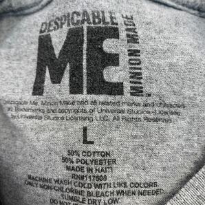 DESPICABLE ME 半袖 キャラクター プリントTシャツ L グレー クルーネック ミニオン 古着卸 アメリカ仕入 a605-6307の画像7