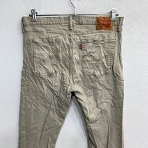 Levi's 510 デニムパンツ W36 リーバイス スキニー ビッグサイズ ベージュ 古着卸 アメリカ仕入 2405-507_画像6