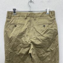 DOCKERS チノパンツ W32 ドッカーズ ベージュ クラシックフィット コットン タック 古着卸 アメリカ仕入 2405-515_画像6