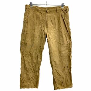 Carhartt ペインターパンツ W40 カーハート ビッグサイズ ブラウン コットン メキシコ製 古着卸 アメリカ仕入 2405-604