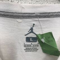 JORDAN 半袖 プリント Tシャツ ジョーダン L ホワイト クルーネック 古着卸 アメリカ仕入 a605-6499_画像10