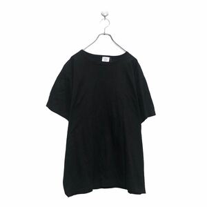 BALI 半袖 無地 Tシャツ バリ ONESIZE ブラック シンプル シングルステッチ クルーネック 古着卸 アメリカ仕入 a605-6493