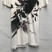 ART.9 半袖 プリント Tシャツ M ホワイト イラスト クルーネック 古着卸 アメリカ仕入 a605-6469_画像3