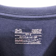 UNDER ARMOUR 半袖 プリント Tシャツ アンダーアーマー S ネイビー クルーネック 古着卸 アメリカ仕入 a605-6505_画像7