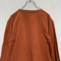 OLD NAVY 長袖 プリントTシャツ L ブラウン オールドネイビー クルーネック ロンT ロングTシャツ 古着卸 アメリカ仕入 a605-6434_画像5