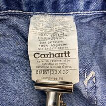 Carhartt デニムペインターパンツ W33 カーハート ブルー コットン 古着卸 アメリカ仕入 2405-652_画像8