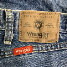 Wrangler デニムパンツ W40 ラングラー レギュラーフィット ビッグサイズ ブルー コットン メキシコ製 古着卸 アメリカ仕入 2405-705_画像7