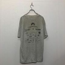 Hanes 半袖 プリント Tシャツ ヘインズ L ホワイト バックプリント シングルステッチ クルーネック 古着卸 アメリカ仕入 a605-6532_画像4