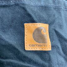 Carhartt ワークパンツ W40 カーハート ダック ペインターパンツ 裏地付き ビッグサイズ ブラック コットン 古着卸 アメリカ仕入 2405-691_画像7