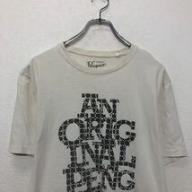 Perguir 半袖 プリント Tシャツ XL ホワイト ビッグサイズ イラスト クルーネック 古着卸 アメリカ仕入 a605-6588_画像2