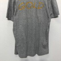 DISTRICT 半袖 プリント Tシャツ ディストリクト L グレー バックプリント クルーネック 古着卸 アメリカ仕入 a605-6579_画像6