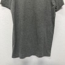 半袖 プリント Tシャツ XL~ グレー ビッグサイズ イラスト クルーネック 古着卸 アメリカ仕入 a605-6576_画像6