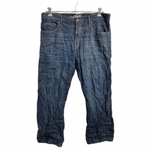 OLD NAVY デニムパンツ W36 オールドネイビー ビッグサイズ インディゴ コットン 古着卸 アメリカ仕入 2405-765