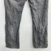 Levi's 514 デニムパンツ W36 リーバイス スリムストレート ビッグサイズ グレー コットン 古着卸 アメリカ仕入 2405-827_画像7