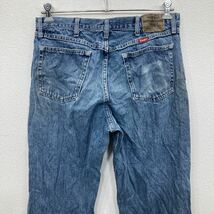 Wrangler デニムパンツ W34 ラングラー リラックスフィット ブルー コットン メキシコ製 古着卸 アメリカ仕入 2405-860_画像7