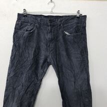 Levi's コーデュロイパンツ W34 リーバイス グレー 古着卸 アメリカ仕入 2405-884_画像2