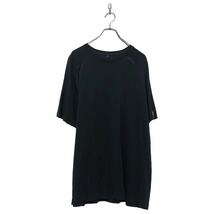 adidas 半袖 無地 Tシャツ アディダス XL~ ダークグレー ビッグサイズ スポーツウェア クルーネック 古着卸 アメリカ仕入 a605-6662_画像1