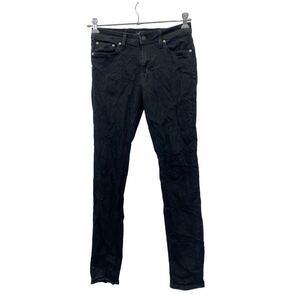 JACK&JONES スキニーデニムパンツ W31 ジャックアンドジョーンズ ブラック 古着卸 アメリカ仕入 2405-750