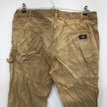 Dickies ワークパンツ W34 ディッキーズ ベージュ リラックスフィット 古着卸 アメリカ仕入 2304-645_画像5