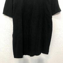 半袖 プリント Tシャツ L ブラック イラスト クルーネック 古着卸 アメリカ仕入 a605-6846_画像6
