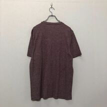 GAP 半袖 無地 Tシャツ ギャップ M レッド 霜降り シンプル クルーネック 古着卸 アメリカ仕入 a605-6903_画像4