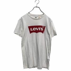 Levi's 半袖 ロゴTシャツ S ホワイト リーバイス クルーネック 古着卸 アメリカ仕入 a605-6936