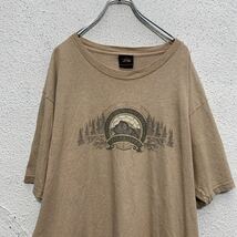 PRAIRIE MOUNTAIN 半袖 プリントTシャツ XL ベージュ USA製 ビッグサイズ クルーネック 古着卸 アメリカ仕入 a605-6965_画像2