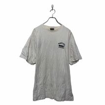 NAUTICA 半袖 プリント Tシャツ ノーティカ XL ホワイト ビッグサイズ バックプリント クルーネック 古着卸 アメリカ仕入 a605-6986_画像1